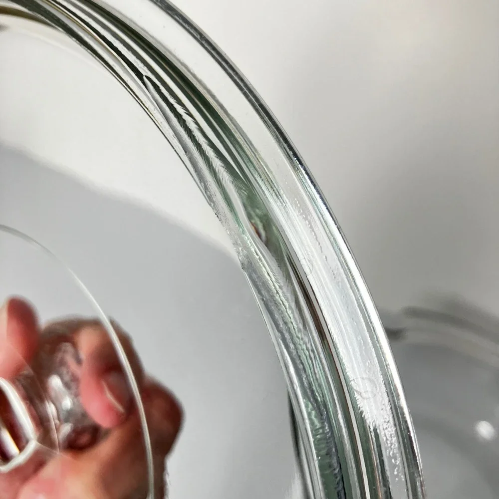 Anchor Hocking Pillsbury Doughboy Casserole Dish Lid 1.5 Qt Glass Home Cookin